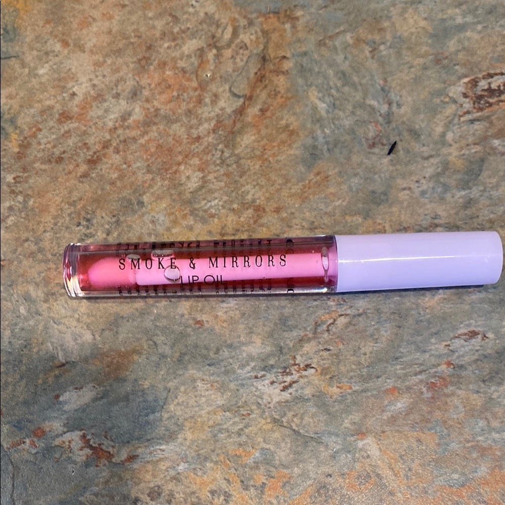 Smoke & Mirrors Lip Oil - Shimmering Pink NIP